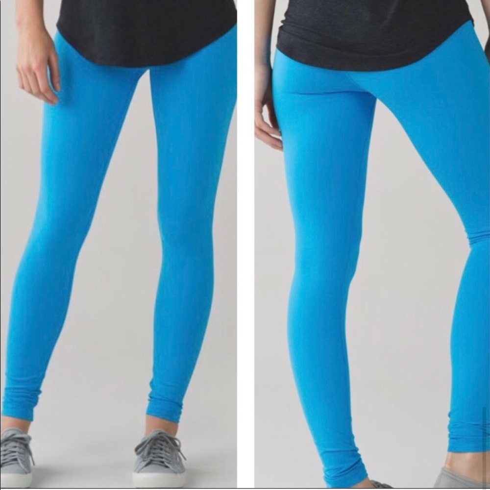 Lululemon Hawaiian Blue Leggings
